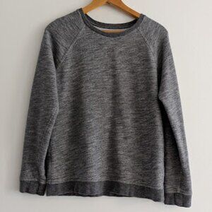 Everlane Gray Cotton Lightweight Sweatshirt Size M